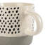 Nicola Spring - Dipped Dotty Stoneware Coffee Mugs - 385ml - Set of 2-60545455