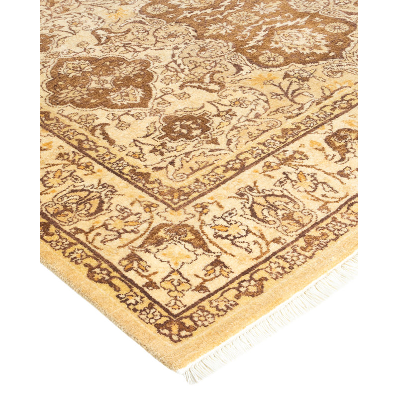 Classic One-of-a-Kind 4' 1" X 6' 3" Hand Knotted Area Rug