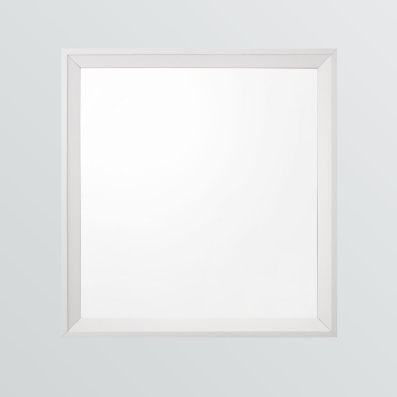 Peer Mirror With White Finish