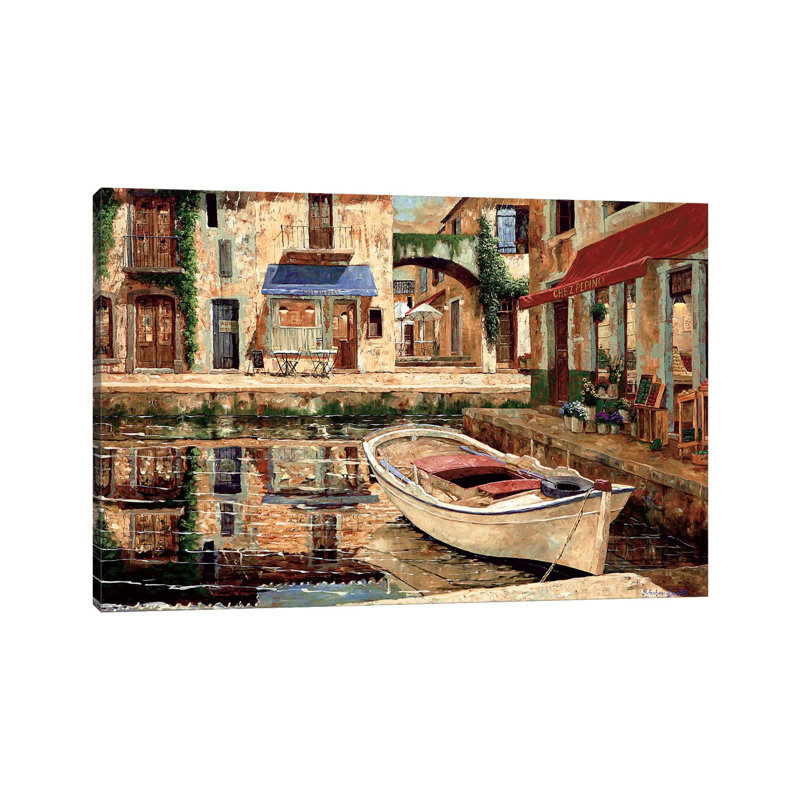 Lovely Day 1 Piece Wrapped Canvas Painting, 20.32 cm H x 30.48 cm W