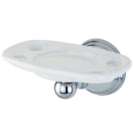Copenhagen Toothbrush & Tumbler Holder, Polished Chrome