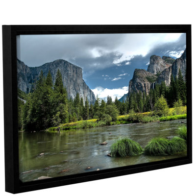 « yosemite », reproduction de photo sur toile encadrée