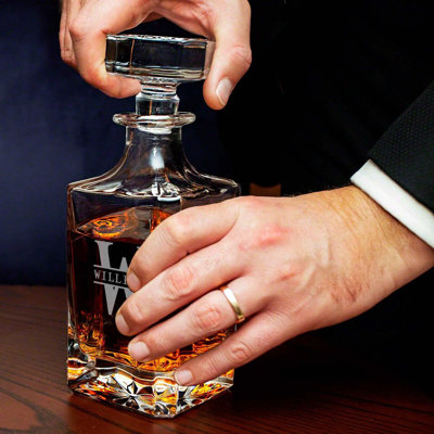 Palou Glass 6 - Piece Whiskey Decanter Set