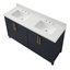 Meuble-lavabo double 60 po Keiera-336597533