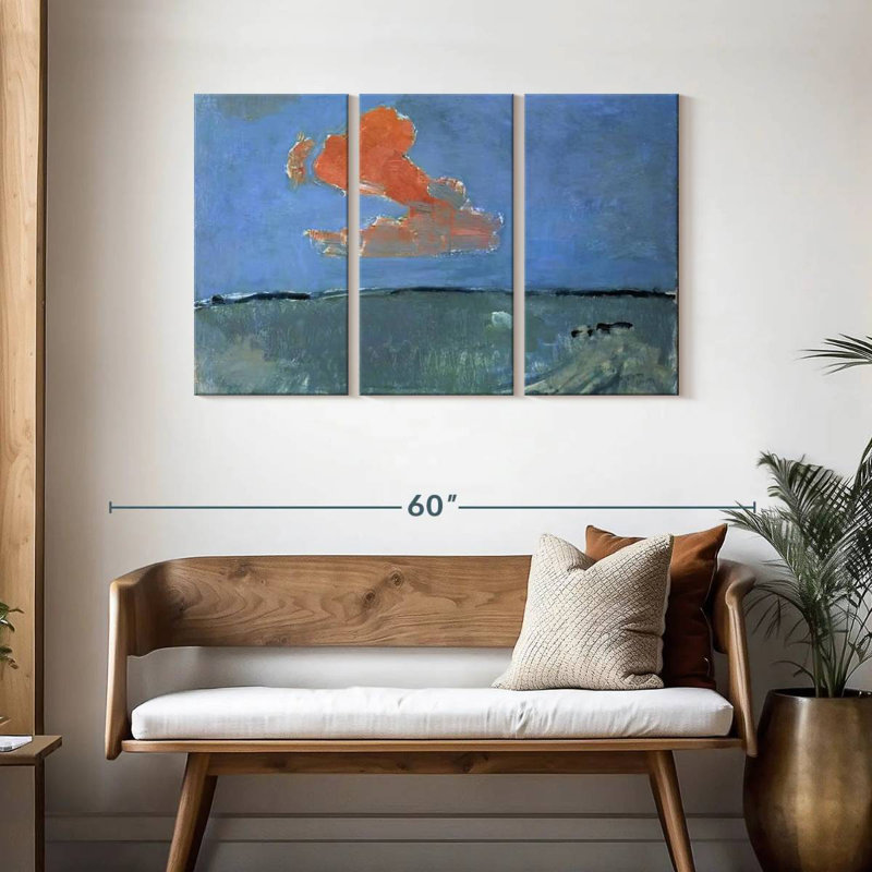 Avery The Red Cloud, 28" H x 45" W