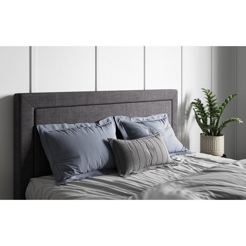 Bodan Upholstered UK King - DE 150 X 200 Cm Storage Bed, Double (4'6)