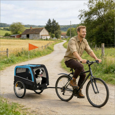 Pet Cart Bicycle Carrier,Dog Bike Trailer,Cat Bike Trailer