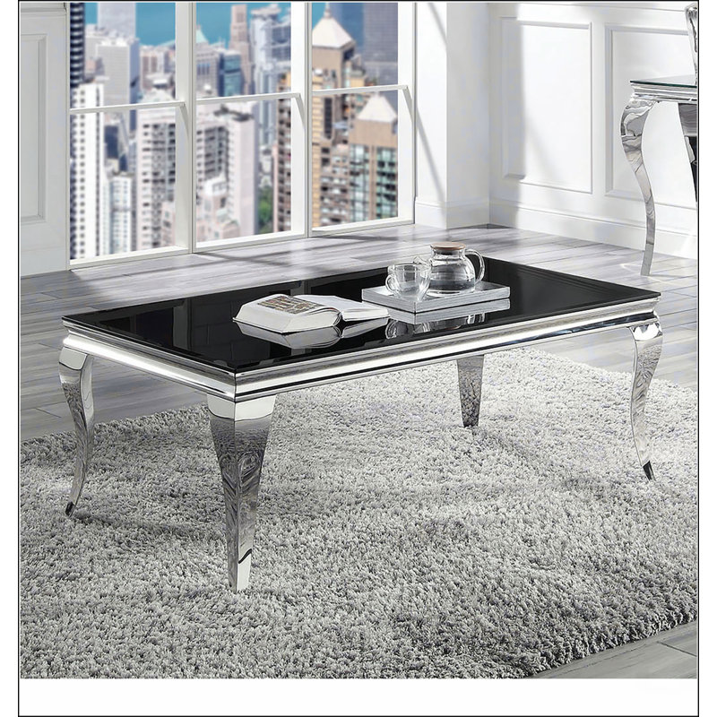 Table basse Glam Contemporary, Noir