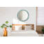 Huldar Glass Flat Wall Mirror