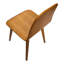 Chaise d'appoint en chêne et bois massif