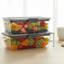 9,6 tasses, sans BPA, boîte de rangement avec couvercle, ensemble de 2 pièces, conception transparente et hermétique, spécialement conçue pour conserver les restes de repas.