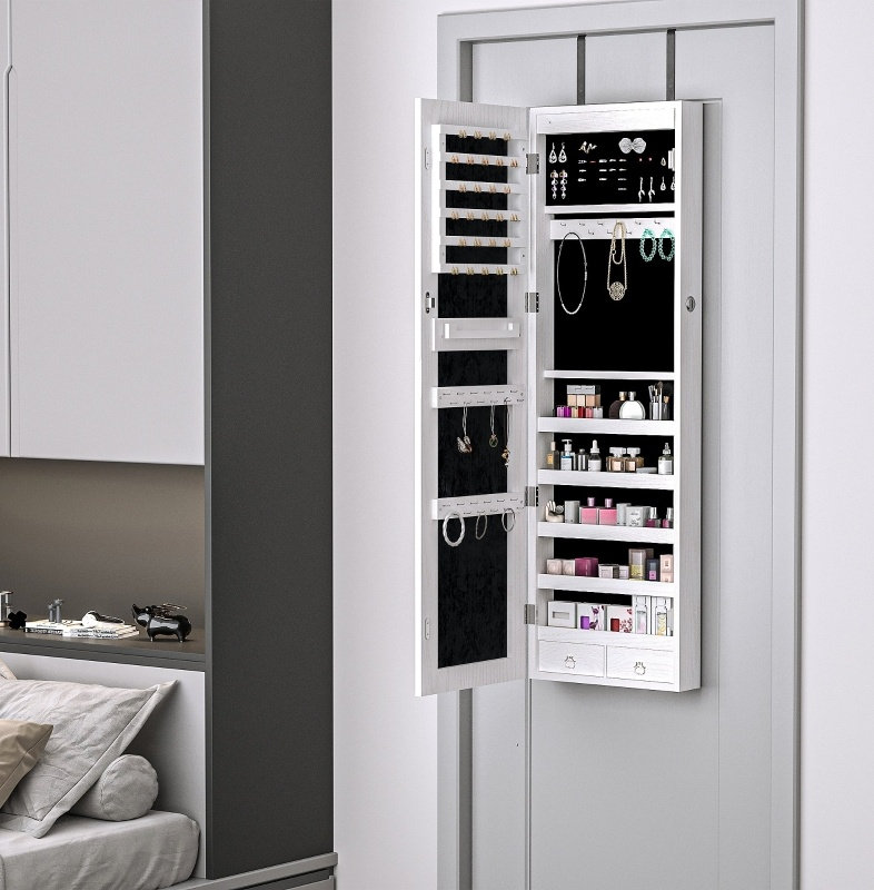 Over-the-Door Jewelry Armoire