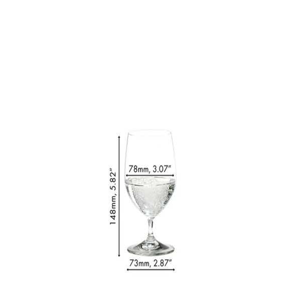 Engraved Riedel Vinum Bordeaux Red Wine Glass 4pc