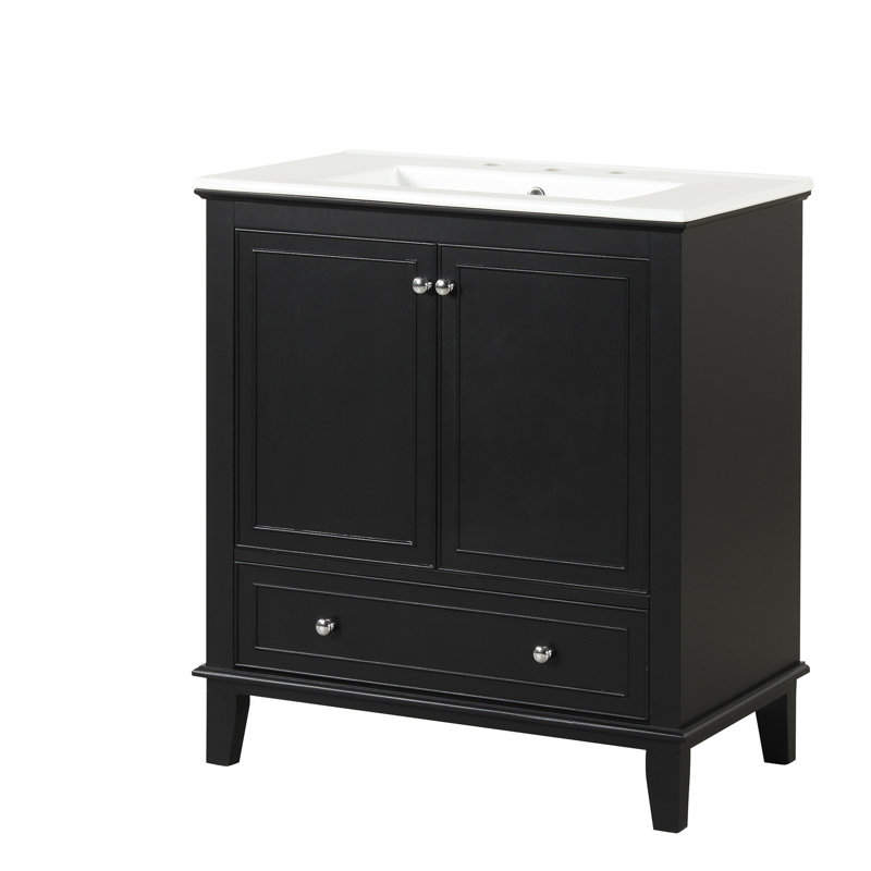 30" Bathroom Vanity With Sink Combo