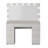 Boahaus Freya Large Vanity Makeup Desk with Wide Mirror, Build-In Lights, 7 Drawers and Power Outlet-96914158
