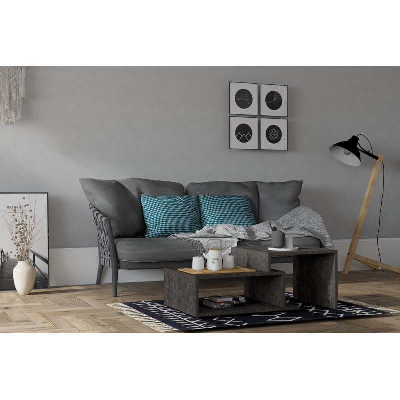 Glorias Coffee Table, Anthracite