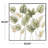 Metal Tall Cut-Out Leaf Green Wall Decor with Intricate Laser Cut Designs