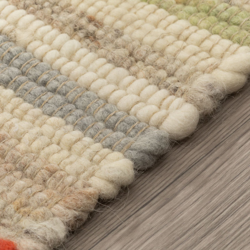Hand Woven Wool Indoor Rug, Runner 70cm x 250cm