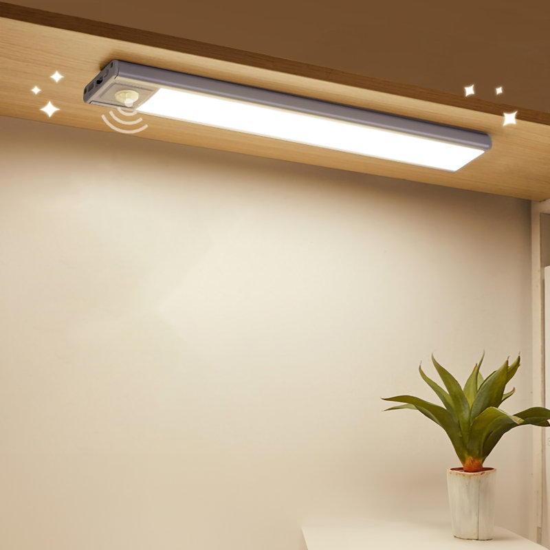 Under Cabinet Mount Wall Mout Thin LED Light Adjustable Dimmable Long Stand By Time USB Charging