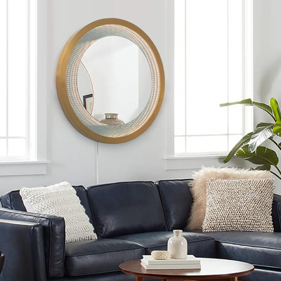 Miroir mural rond Starfall