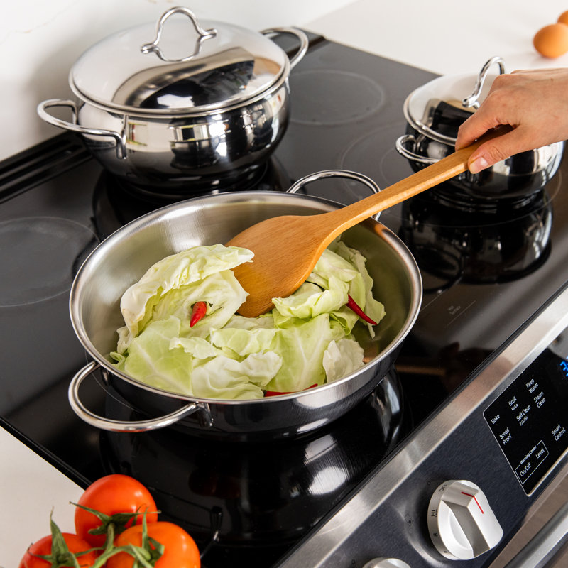 6 - Piece Stainless Steel Cookware Set