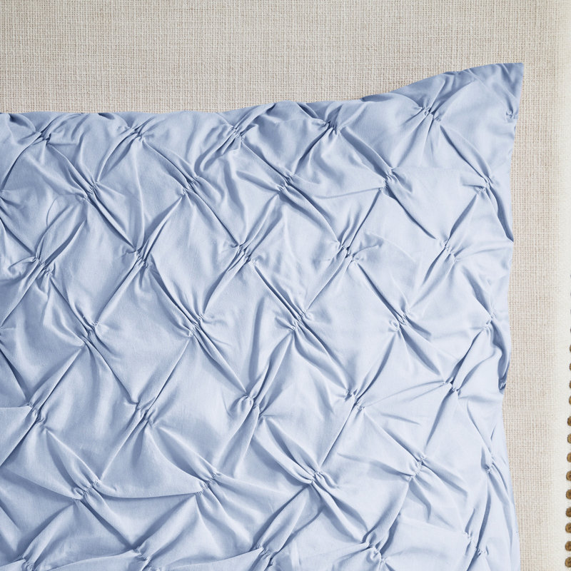 Édredon bleu très grand - 8 pièces en coton doux et imprimé pour chambre à coucher
