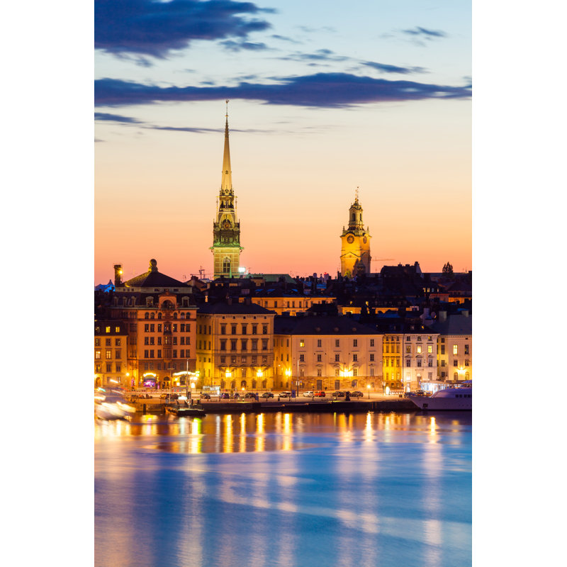 Sodermanland, Stockholm, Suède par Holgs, H 12 po x l 8 po