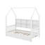 Lit simple en bois avec lit gigogne-1435833825