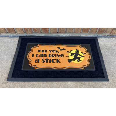 Non-Slip Halloween Doormat