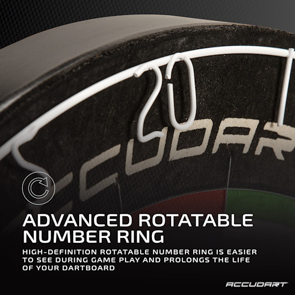 Accudart Edge Bristle Dartboard