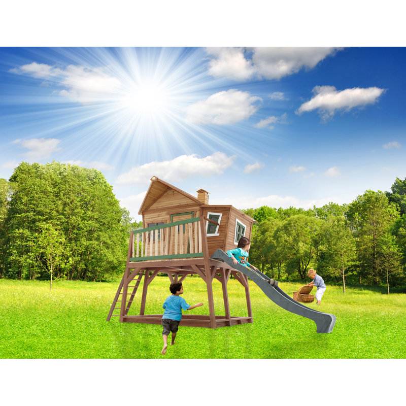 AXI 435cm W x 180cm D Outdoor Hemlock Wood Playhouse
