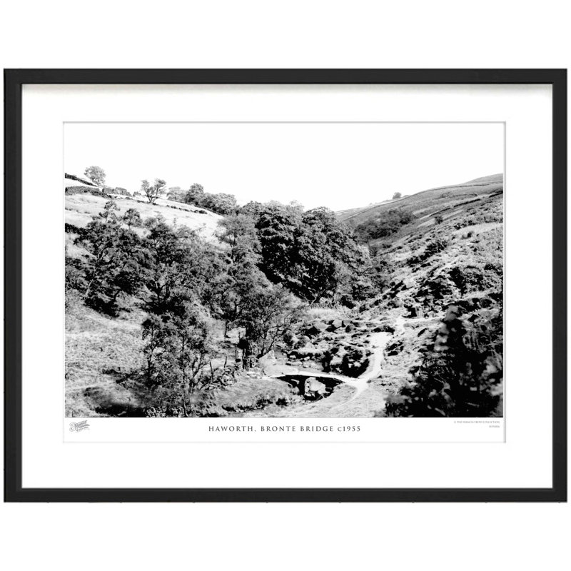 Haworth, Bronte Bridge C1955 - Single Picture Frame Print, 45cm H x 60cm W x 2.3cm D
