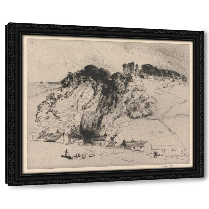 Peveril's Castle, Derbyshire (1908)
