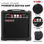 Mini amplificateur portatif électrique 5 W avec amplificateur de guitare 20 W avec haut-parleur 6,5 po
