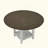 4-Foldable Leaf Dining Table With Under-Table Storage | MDF+Solid Wood, Waterproof Finish For Small Spaces