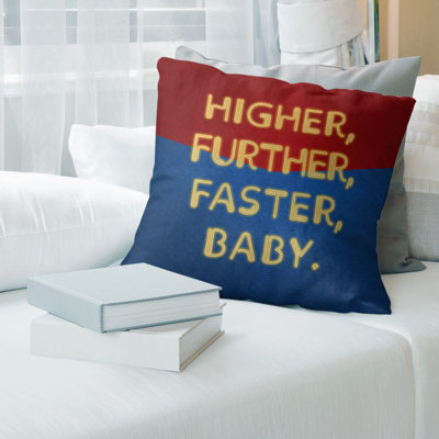 Housse de coussin en lin femme power hero quot