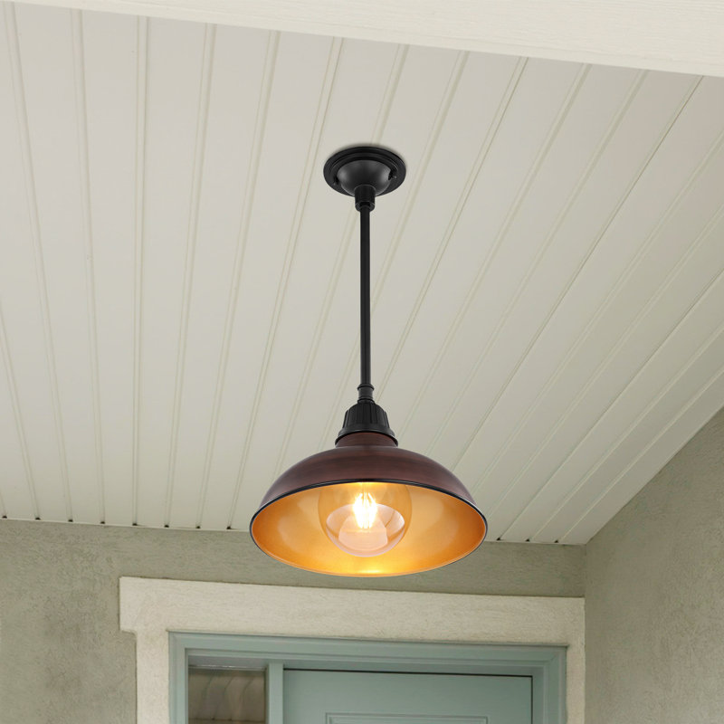 Mamani Outdoor Pendant, Copper