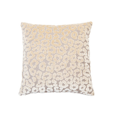 Animal Print Velvet Throw Pillow