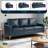 Serta® Turner 68.9" Square Arm Faux Leather Sofa-97673889-125402843