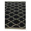 Tapis noir Otto