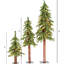 Arbre de Noël artificiel éclairé 48 pi Jadarious - support inclus