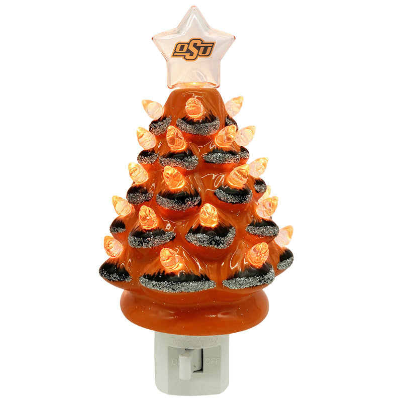 Arbre de Noël 6,5 po Nite Lite, Oklahoma State