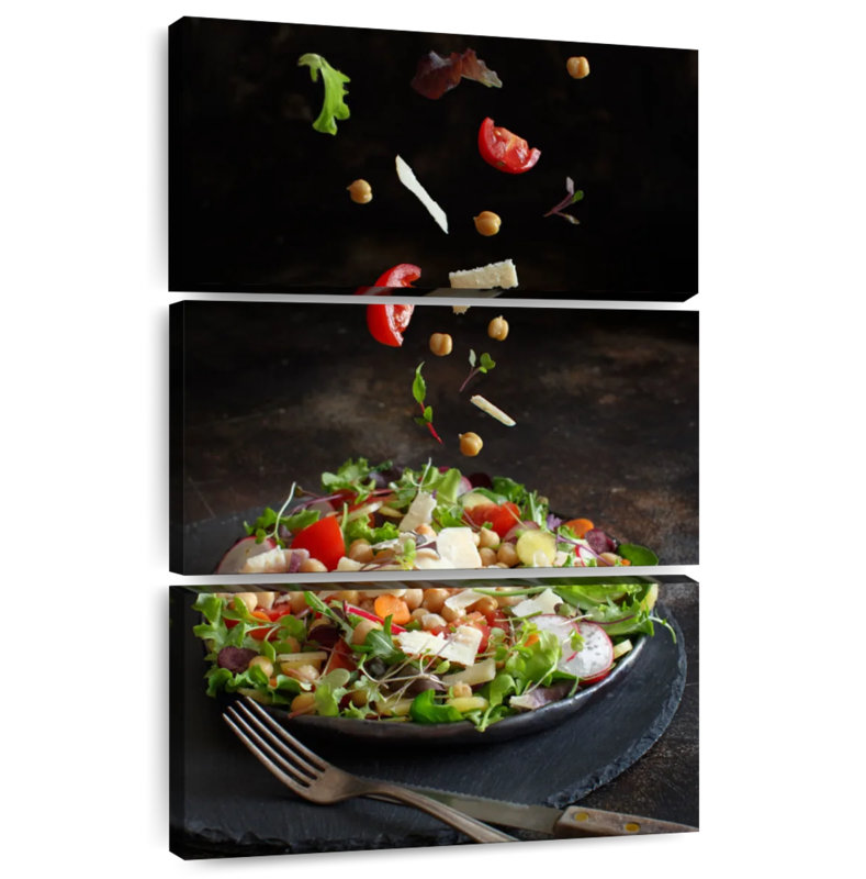 Yarlin Chickpea Salad, 57" H x 36" W