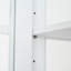 Armoire avec portes en verre doubles et portes en bois doubles