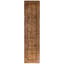 Overdyed Hand-Knotted Wool Modern-Contemporary Brown Runner 2' 7" x 11' 1"
