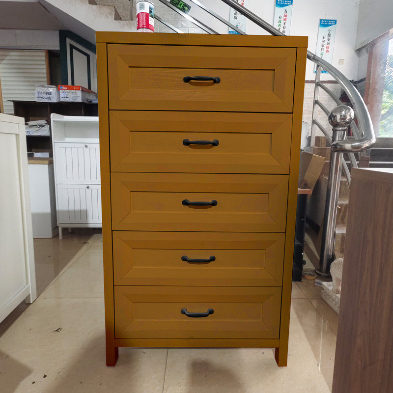 76.2cm W 5 - Drawer Chest of Drawers, Honey Oak
