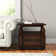 Crestline Transitional 26"H Rectangular 2-Drawer End Table with Storage in Walnut