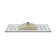 Swiss Madison 47.56'' Single Bathroom Vanity Top in Glossy White with Sink