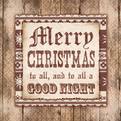 Good Night 3 - Wrapped Canvas Print