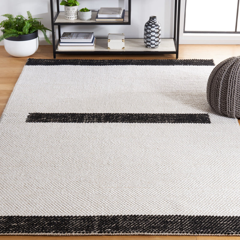 Maelani Flat Weave Wool Rug, Rectangle 5' x 8'